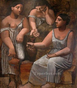 Tres mujeres en la fuente 1921 Pablo Picasso Pinturas al óleo